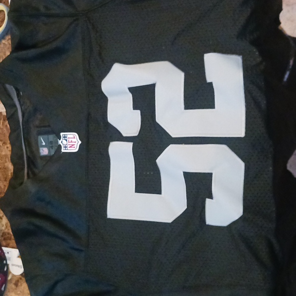 Nike Black and White NFL Jersey